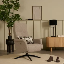 Fauteuils|Relaxfauteuils< Relaxfauteuil Dirksland Bruin