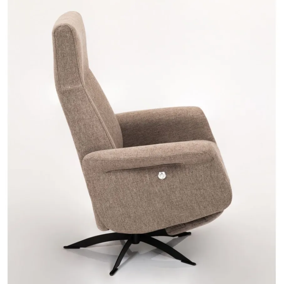 Fauteuils|Relaxfauteuils< Relaxfauteuil Dirksland Bruin