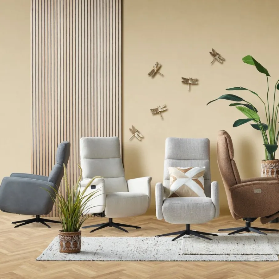 Relaxfauteuils|Fauteuils< Relaxfauteuil Nuland A Small Grijs