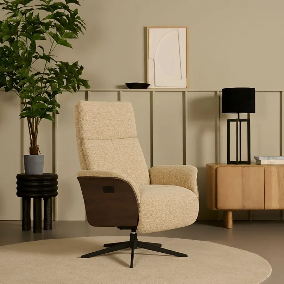 Relaxfauteuils|Fauteuils< Relaxfauteuil Rilland Large Zand