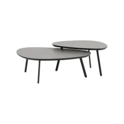 Salontafels< Salontafel Aarhus Grijs - set 2 stuks