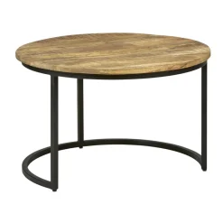 Salontafels< Salontafel Bemmel Naturel - set 3 stuks
