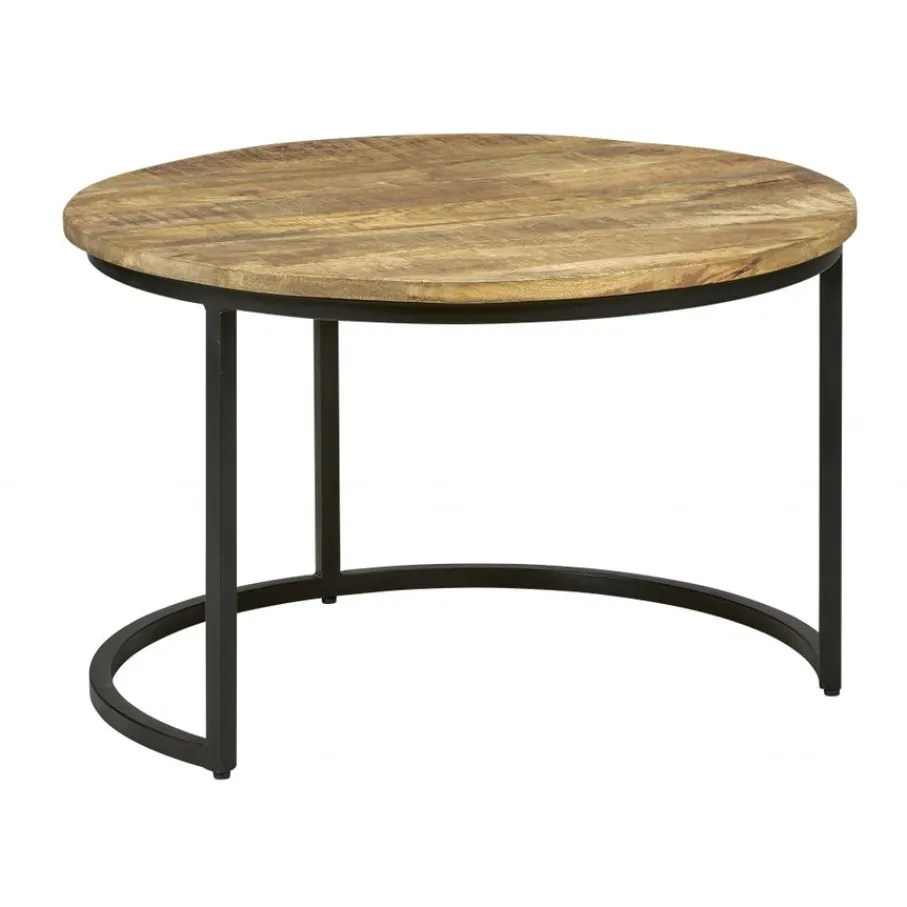 Salontafels< Salontafel Bemmel Naturel - set 3 stuks