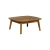 Salontafels< Salontafel Bodo Honingbruin - 80x80 cm