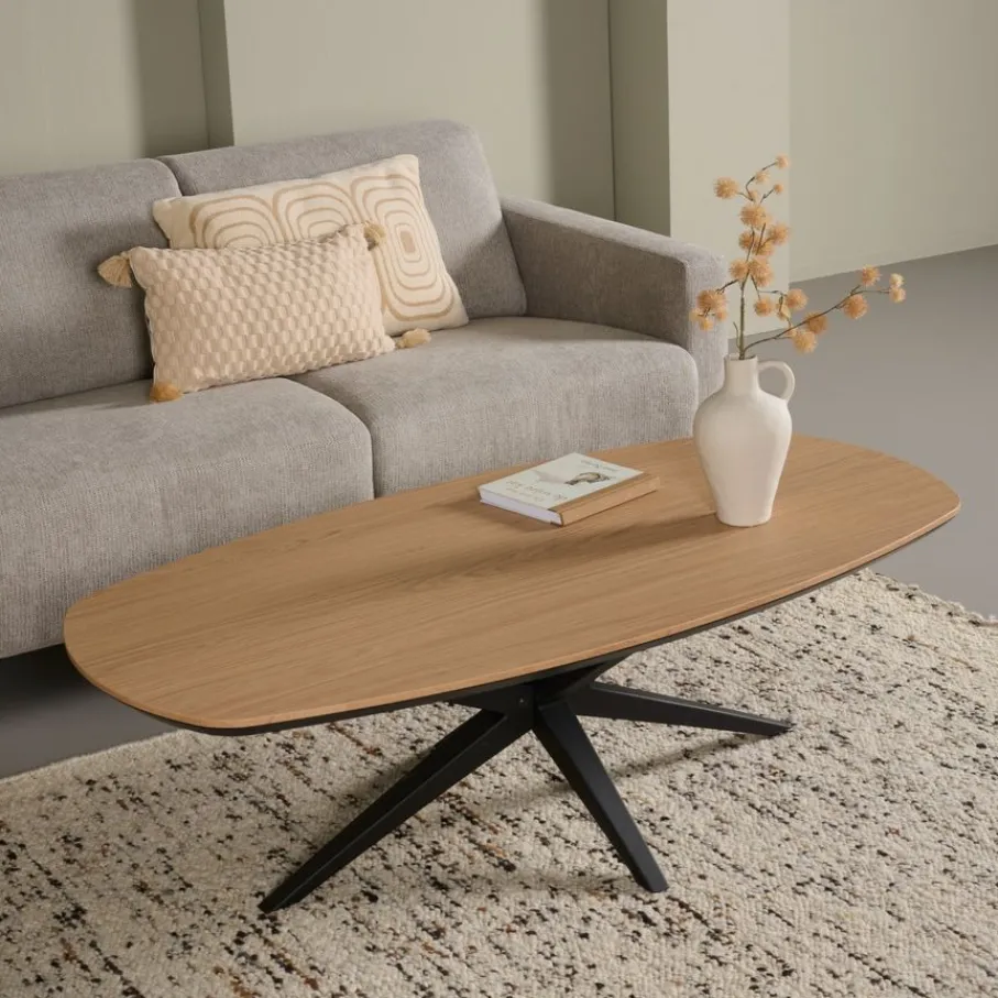 Salontafels< Salontafel Enjoy Eiken - 135x42 cm