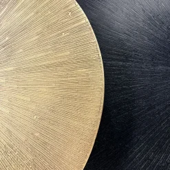 Salontafels< Salontafel Foti Zwart / Brons- set 2 stuks