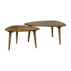 Salontafels< Salontafel Lombok Honingbruin -  set 2 stuks
