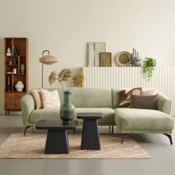 Salontafels< Salontafel Meerlo Zwart - 60x60 cm