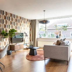 Salontafels< Salontafel Meerlo Zwart - 60x60 cm
