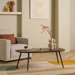Salontafels< Salontafel Rhone Bruin - 104x57 cm