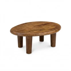 Salontafels< Salontafel Solido Bruin - 89x70 cm