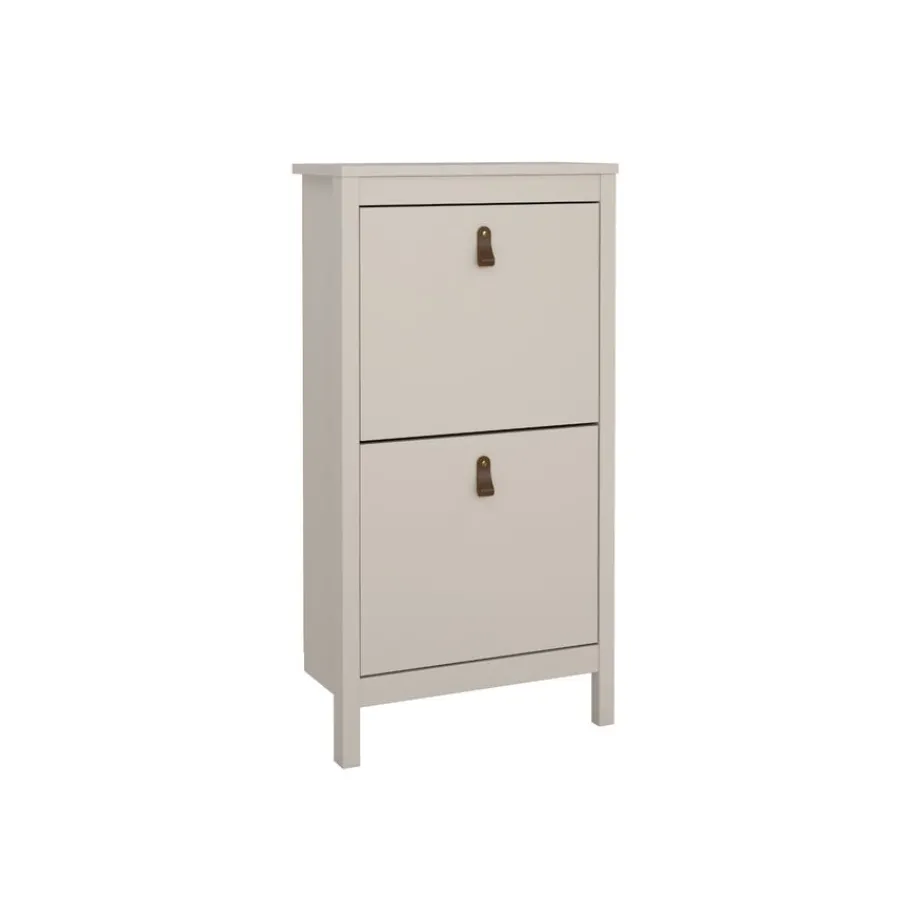 Opbergkasten|Schoenenkasten< Schoenenkast Dallas Taupe - 54x103x25 cm