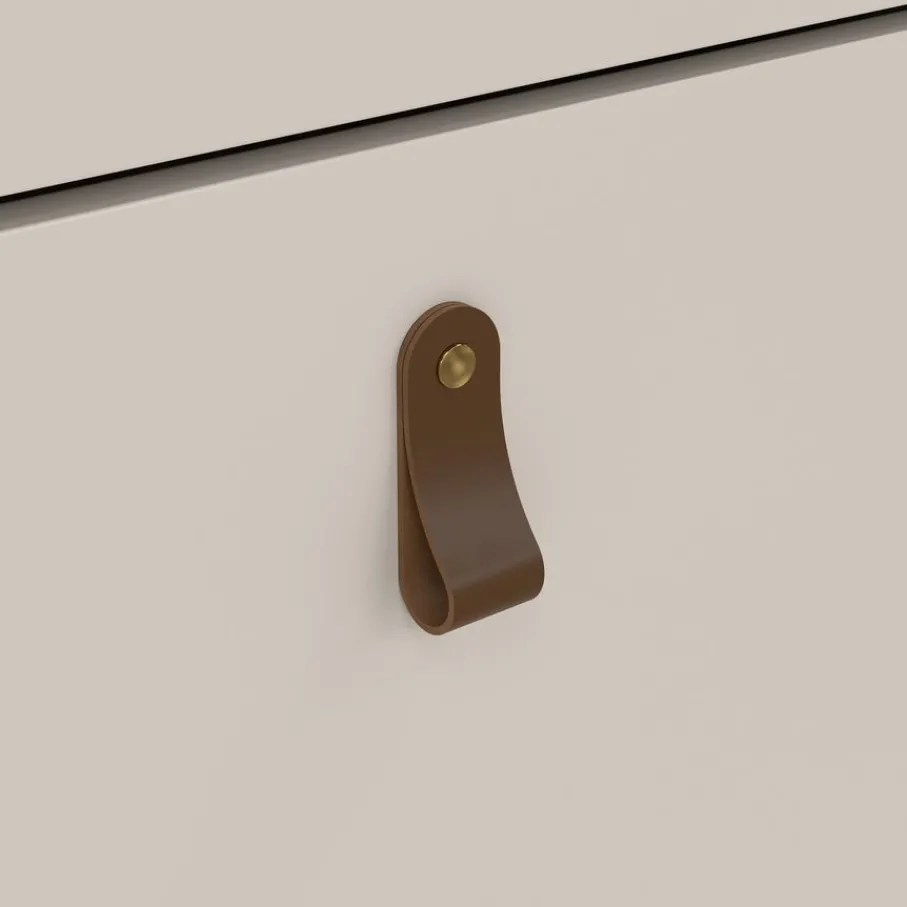 Opbergkasten|Schoenenkasten< Schoenenkast Dallas Taupe - 54x103x25 cm