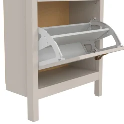 Opbergkasten|Schoenenkasten< Schoenenkast Dallas Taupe - 54x103x25 cm