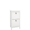 Opbergkasten|Schoenenkasten< Schoenenkast Dallas Wit - 54x103x25 cm