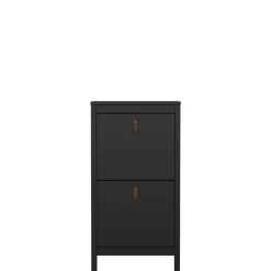 Opbergkasten|Schoenenkasten< Schoenenkast Dallas Zwart - 54x103x25 cm