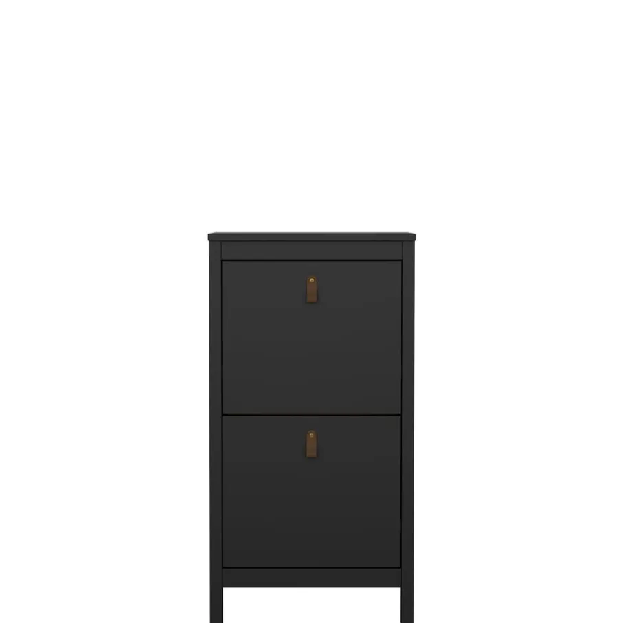 Opbergkasten|Schoenenkasten< Schoenenkast Dallas Zwart - 54x103x25 cm