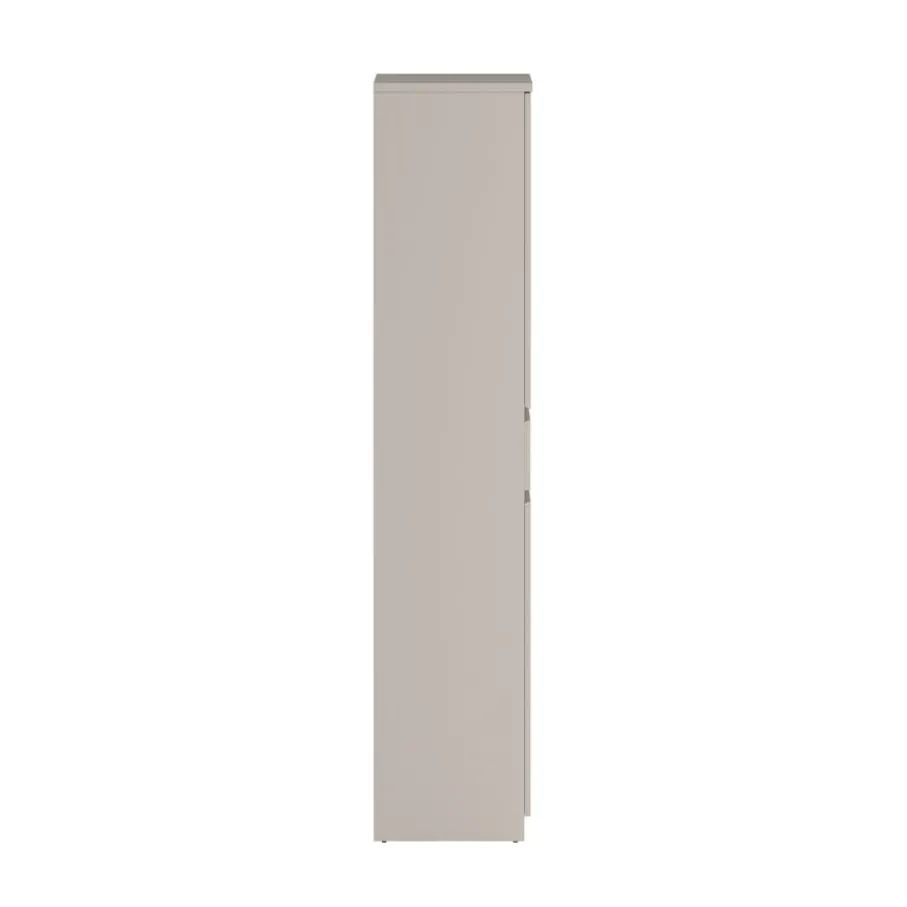 Opbergkasten|Schoenenkasten< Schoenenkast Luna Taupe - 81x192x40 cm