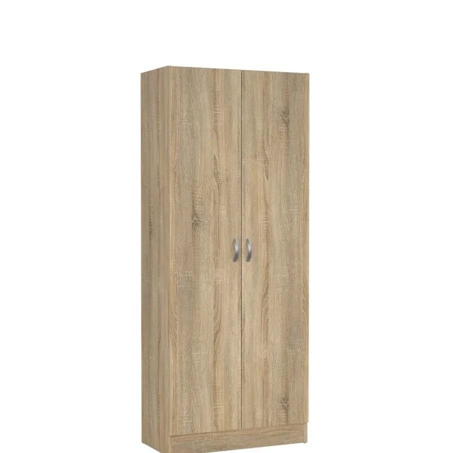 Opbergkasten|Schoenenkasten< Schoenenkast Miami Naturel - 69x170x35 cm