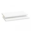 Kastaccessoires< Set Legplanken 85 cm Victor Wit / Grijs