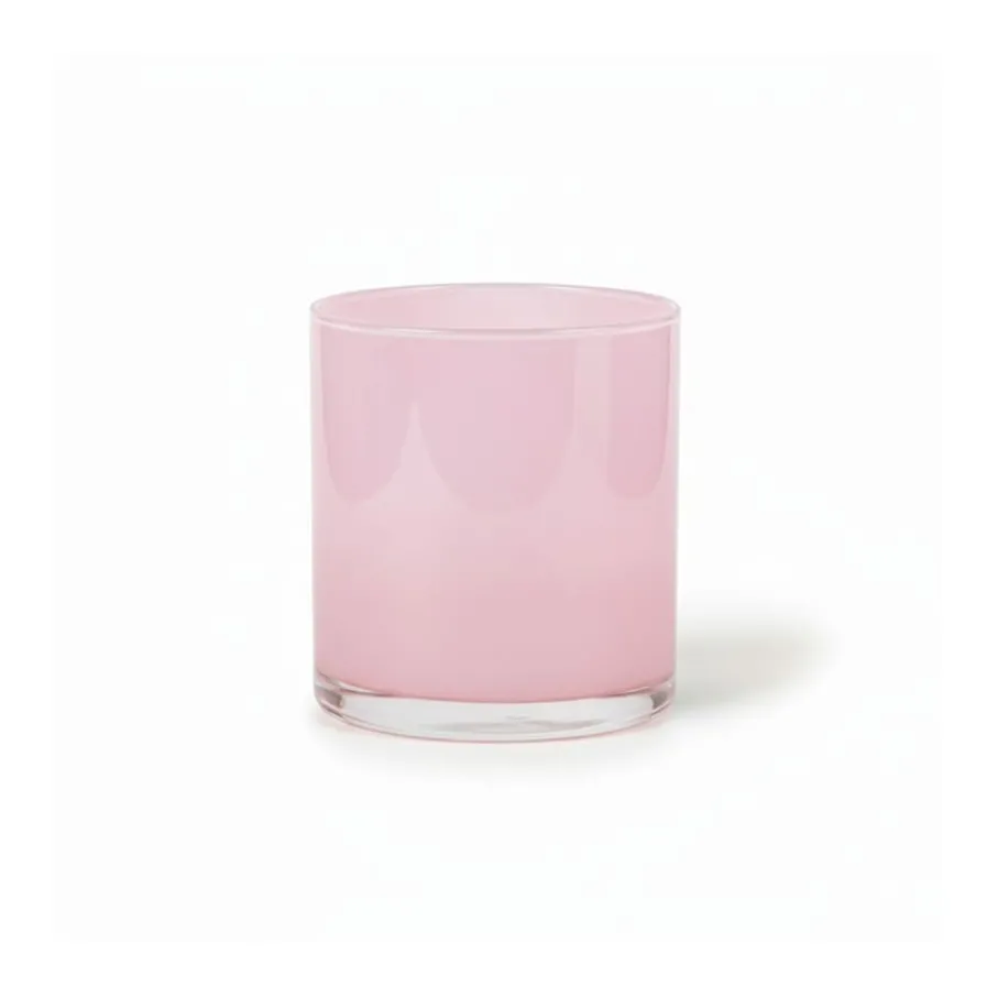 Kaarsen & Kandelaars< Sfeerlicht Astra Roze - 12 cm hoog