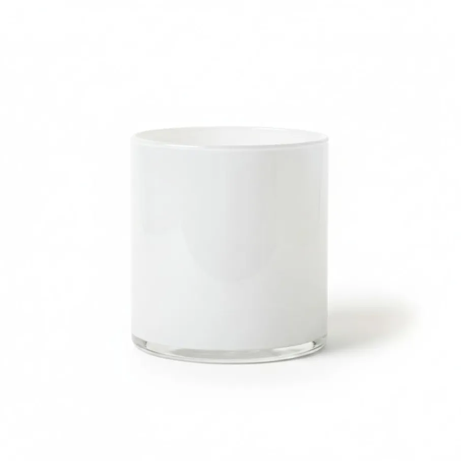 Kaarsen & Kandelaars< Sfeerlicht Astra Wit - 15 cm hoog