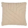 Sierkussens< Sierkussen Abstracte Lijnen Beige - 45x45 cm