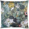 Sierkussens< Sierkussen  Bloemenprint Groen - 60x60 cm