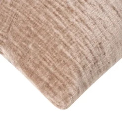 Sierkussens< Sierkussen Georgette Taupe - 45x45 cm