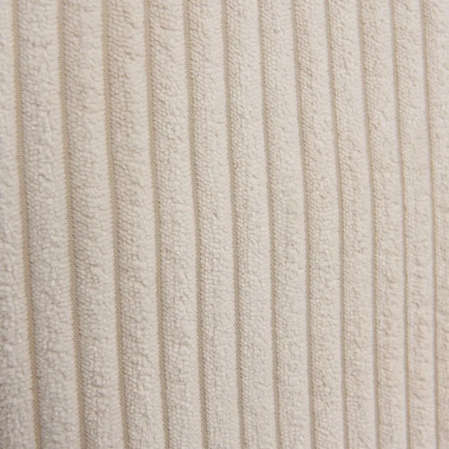 Sierkussens< Sierkussen Ribbels Creme - 35x55 cm