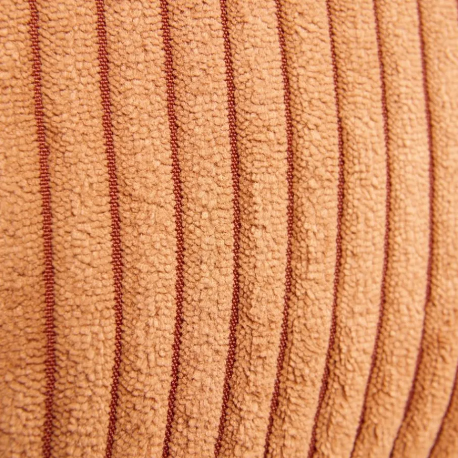 Sierkussens< Sierkussen Ribbels Oranje - 45x45 cm