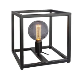 Tafellampen< Tafellamp Gable Zwart - E27 - 28 cm hoog