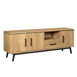 Tv-Meubels< TV-meubel Batenburg Naturel - 180x65x45 cm