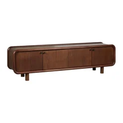 Tv-Meubels< TV-meubel Boogie Donkerbruin - 180x50x43 cm