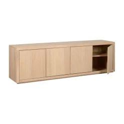 Tv-Meubels< TV-meubel Chester Naturel - 180x55x40 cm