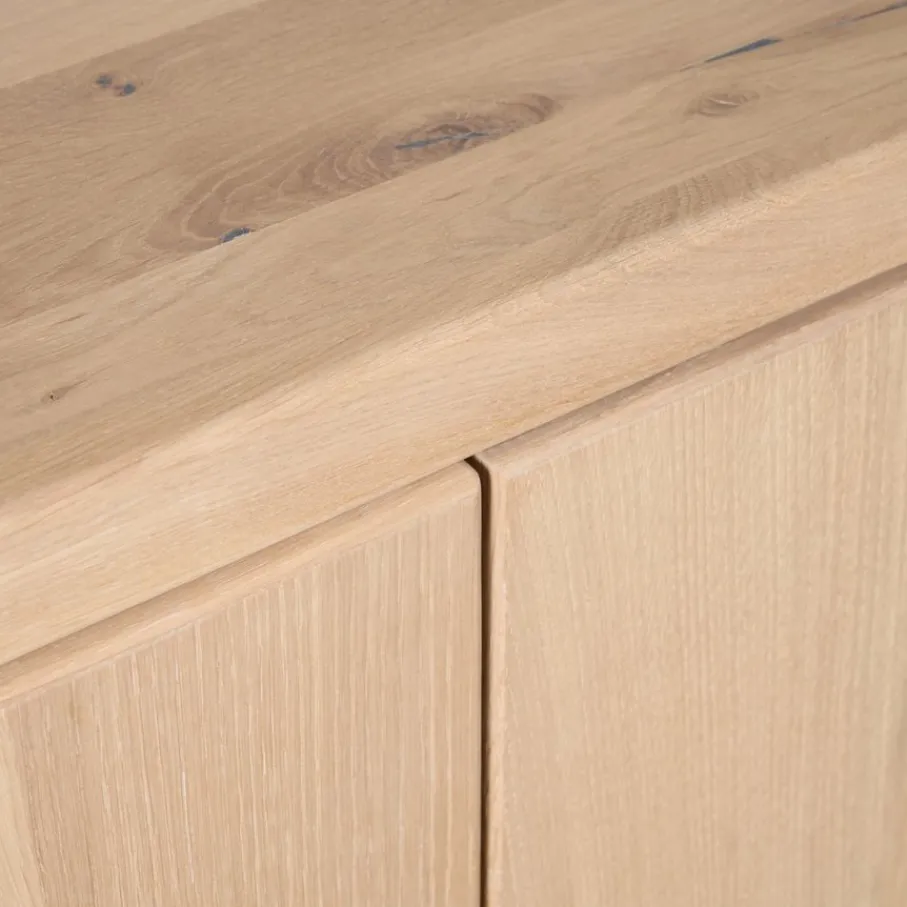 Tv-Meubels< TV-meubel Chester Naturel - 180x55x40 cm