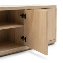 Tv-Meubels< TV-meubel Chester Naturel - 180x55x40 cm