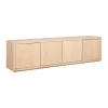 Tv-Meubels< TV-meubel Chester Naturel - 215x55x40 cm