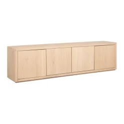 Tv-Meubels< TV-meubel Chester Naturel - 215x55x40 cm