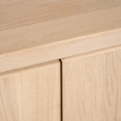 Tv-Meubels< TV-meubel Chester Naturel - 215x55x40 cm