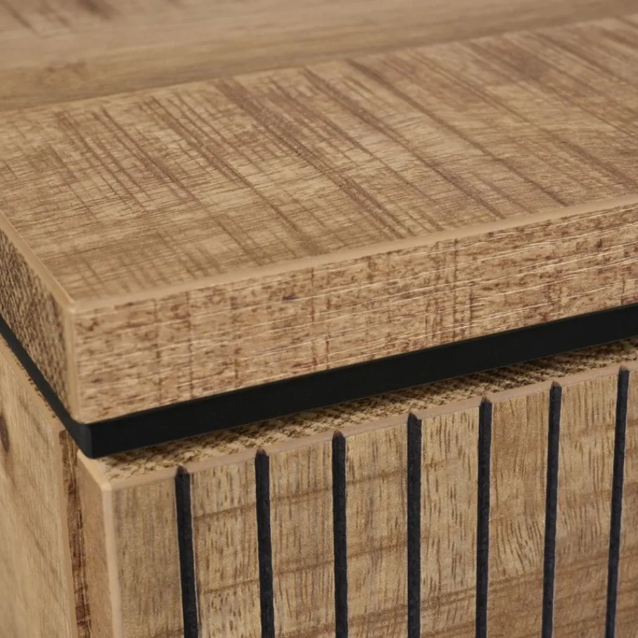 Tv-Meubels< TV-meubel Culemborg Naturel - 200x50x45 cm