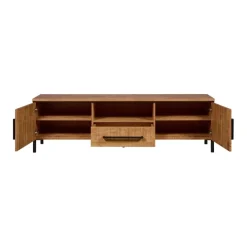 Tv-Meubels< Tv-meubel Culemborg Naturel - 163x50x45 cm