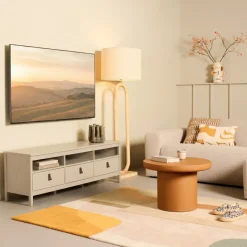 Tv-Meubels< TV-meubel Dallas Taupe - 152x55x39 cm