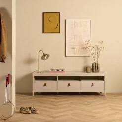 Tv-Meubels< TV-meubel Dallas Taupe - 152x55x39 cm