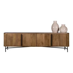Tv-Meubels< TV-meubel Rego Bruin - 177x50x40 cm
