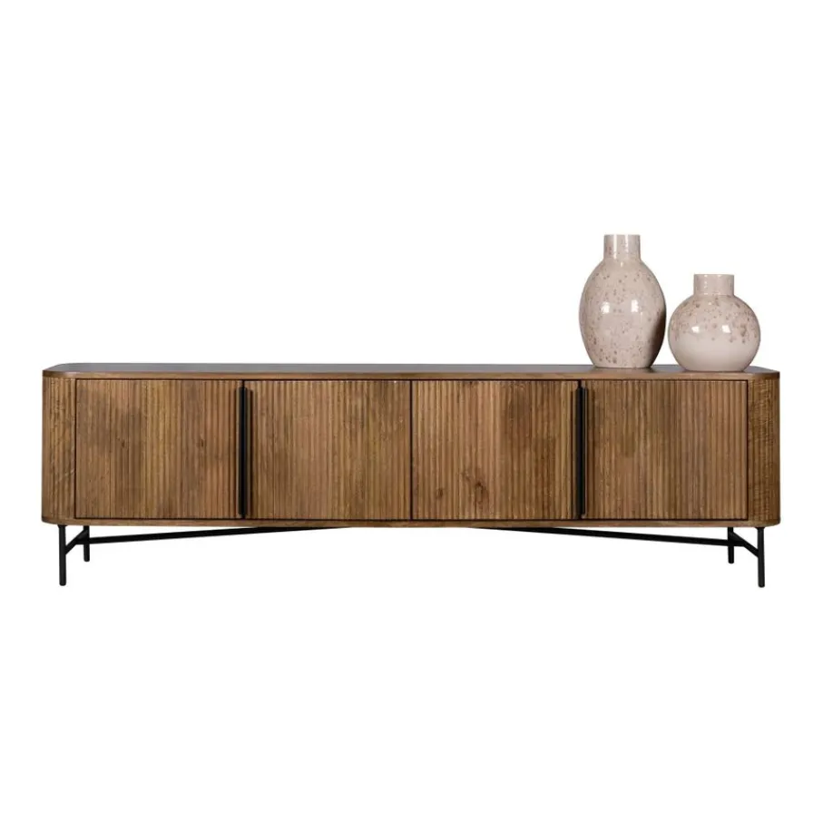 Tv-Meubels< TV-meubel Rego Bruin - 177x50x40 cm