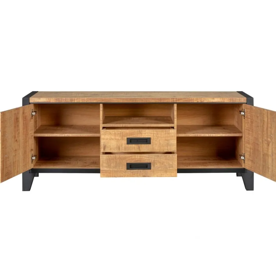Tv-Meubels< TV-meubel Tilburg Naturel - 161x65x45 cm
