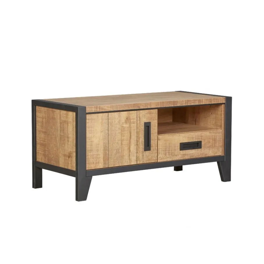 Tv-Meubels< TV-meubel Tilburg Naturel - 107x50x45 cm