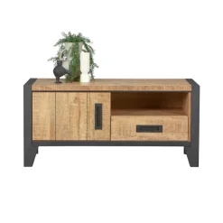 Tv-Meubels< TV-meubel Tilburg Naturel - 107x50x45 cm