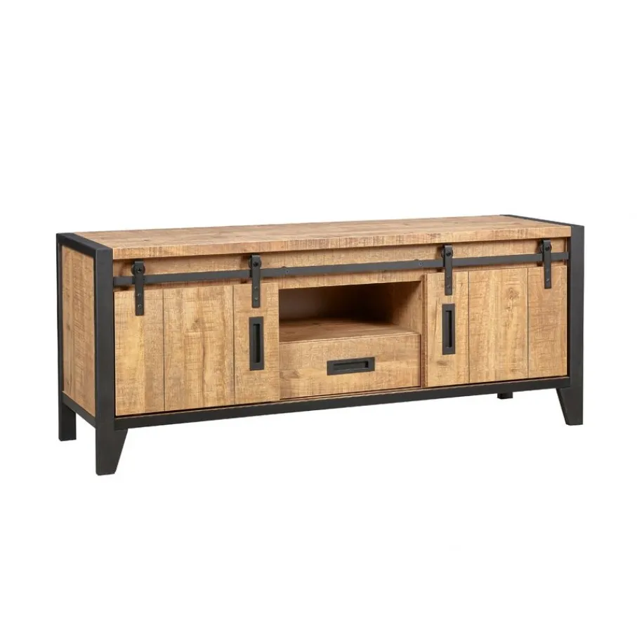 Tv-Meubels< TV-meubel Tilburg Naturel - 161x68x48 cm